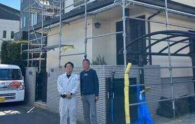蓮田市緑町　T様邸　　　　　　　　　　　　　　　　　　　　　屋根（カバー工法）・外壁塗装工事