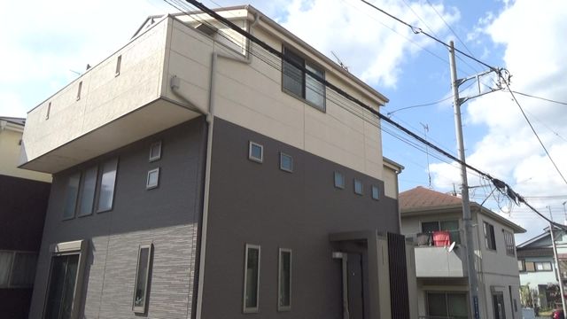 蓮田市関山　ｋ様邸　屋根・外壁塗装工事