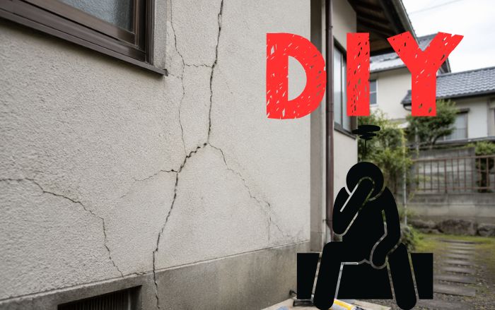 補修が必要なひび割れとDIYで失敗しやすいポイント