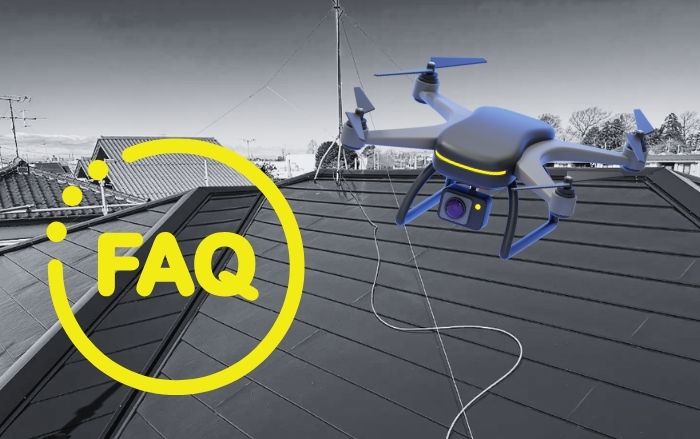 FAQ|ドローンによる屋根点検・雨漏り調査についてよくある質問