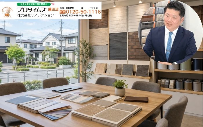 蒲浦町で後悔しない外壁塗装ならリノデクションへご相談ください