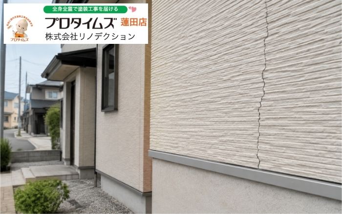 久喜市菖蒲町で外壁のひび割れを見つけたら?補修・塗装・調査の判断基準