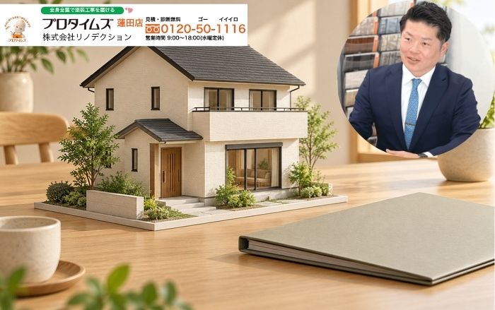 前回の塗料が不明な外壁塗装もリノデクションへご相談ください