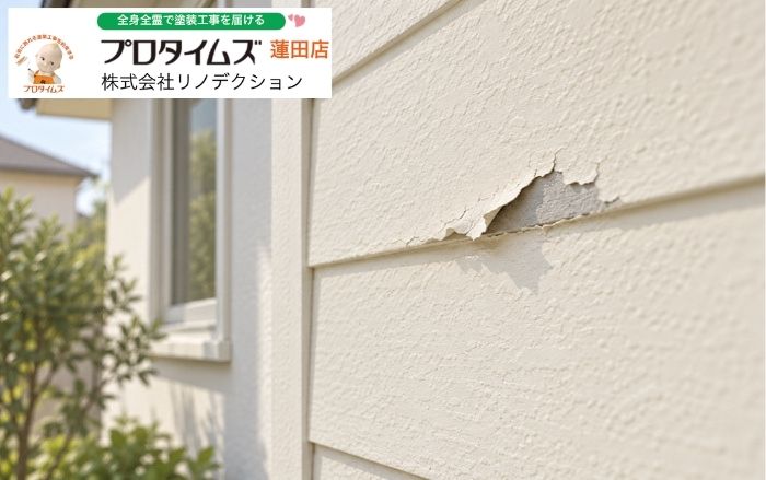 外壁塗装の剥がれが繰り返すのはなぜ?塗り直す前に確認したい下地と水分